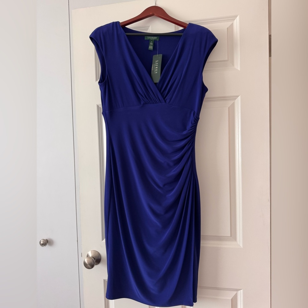 Ralph Lauren royal blue dress